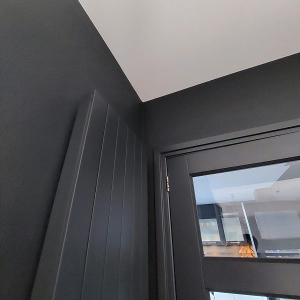 Binnen Schilderwerk - Zwarte afwerking - Woonkamer